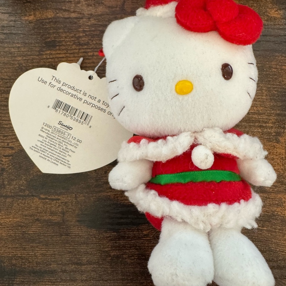 Vintage Sanrio Hello Kitty Holiday Ornament
